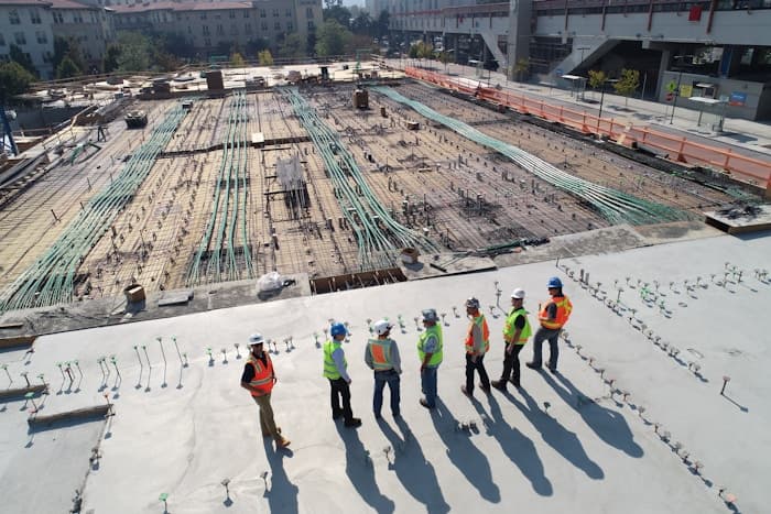 Large-scale construction and infrastructure development